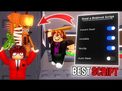 [NEW] Steal A Brainrot Script — Instant Steal, Invisible, Admin Panel, Anti-Hit & More! (No Key)