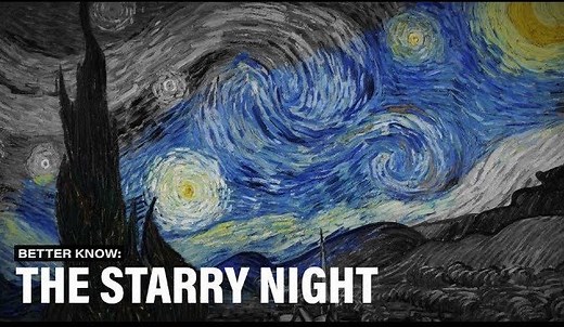 127K views · 2.9K reactions | Take a closer look at one of the most recognizable works of art, Vincent Van Gogh's The Starry Night, with The Art Assignment and PBS Digital Studios. | PBS | Facebook