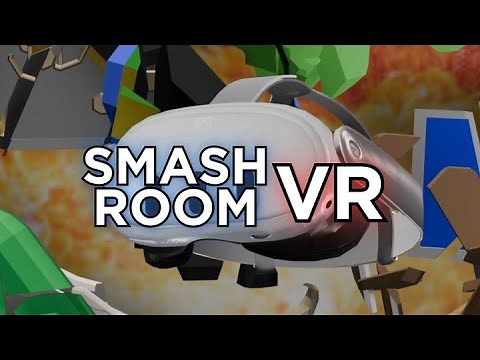 Smash Room VR | FREE GAME | FAST PREVIEW GAMEPLAY MECHANICS | META OCULUS QUEST | NO COMMENTING