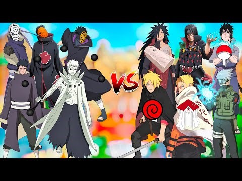 Obito 🆚 Jonin_Uchiha clan_Akatsuki_Edo Tensei_ Uzumaki clan_Hokage || #obito #edit #animevs #naruto