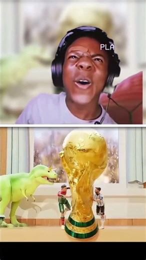 “IShowSpeed Reacts to Ronaldo & Messi Saving the FIFA World Cup 2026!”🔥💀 #ishowspeed #ronaldo