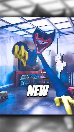 Huggy wuggy got us in next chapter of Poppy Playtime #chapter5