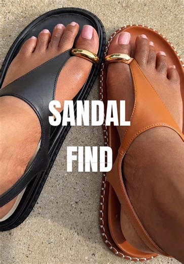 Look for Less: Identical Toe Ring Sandals
