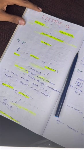 Sai Prakash | Content Creator on Instagram: "📌 Episode 12 | FOR vs WHILE Loop (Real Life Examples) Chapatis count fixed 🍞 → FOR loop Battery 80% reach ayye varaku charging 🔋 → WHILE loop Programming ni daily life examples tho easy ga explain chesa, especially BTech & beginners kosam 🧠🐍 👉 FOR loop = count teliste 👉 WHILE loop = condition teliste Mee favourite example enti? Chapati ah leka Charging ah? 😄 Comments lo cheppandi 👇 Follow for next episodes 🚀 #python #coding #reels #learnpyth