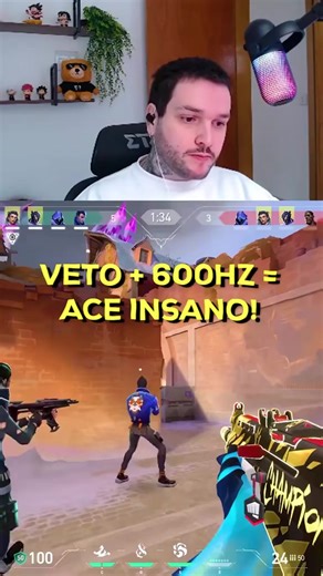Fade Veto = Ace #fpsgames #jogo #tiro #valorant #viralvideo