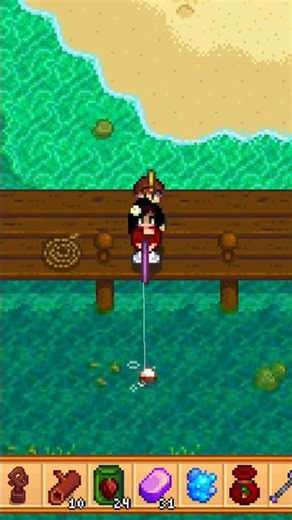 When Lewis steals your fishing spot in Stardew Valley 😂