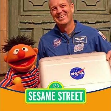 NASA Astronaut Returns Sesame Street Mementos Flown on Orion Spacecraft (Ernie's Rubber Ducky)
