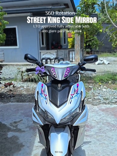 Street King 360 Adjustable Side Mirror - LTO Approved Anti-Glare