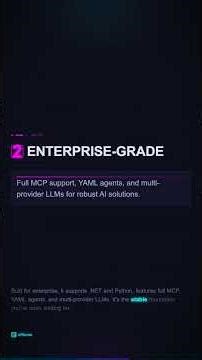 Microsoft Agent Framework 1.0: Build AI Agents in .NET and Python | effloow.com #Shorts