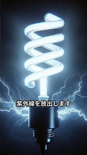 蛍光灯がチカチカする仕組み #理科 #科学 #雑学
