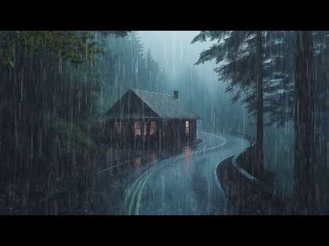 Rain Sounds for Sleeping | Heavy Rainy Everyday For Sleeping And Study, Goodbye Stress