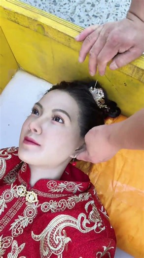 I never thought I would send you to get married this way #bride #wax figure #plot #unexpected ending