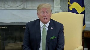 “I’ve never seen so much hand movement,” Trump said after Beto O’Rourke's presidential candidacy announcement. "Is he crazy or is that just the way he acts?" he continued https://politi.co/2XWOc4Y | POLITICO