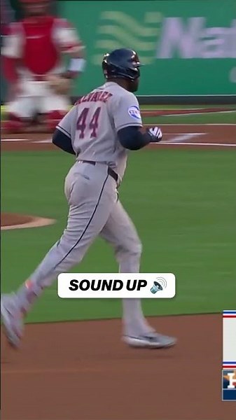 Yordan Alvarez with his MLB-leading 35th homer in 2026! ☄️ #mlb #yordanalvarez