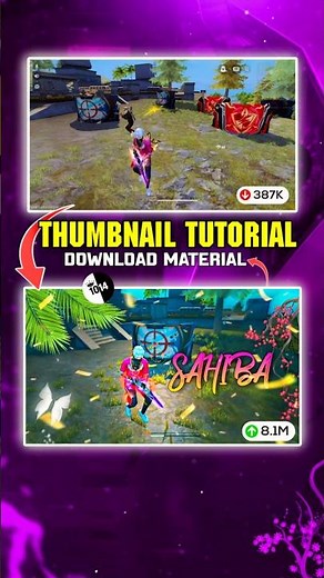 🔥1014 gaming thumbnail editing | How to Make Viral Free Fire Montage Thumbnail | Full Tutorial