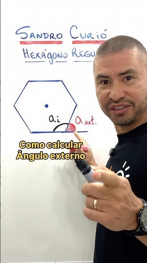 Como calcular o ângulo externo