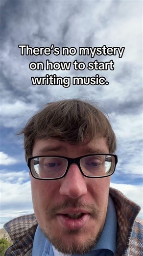 There’s no mystery on how to start writing music #musiccomposition #writemusic #writingmusic