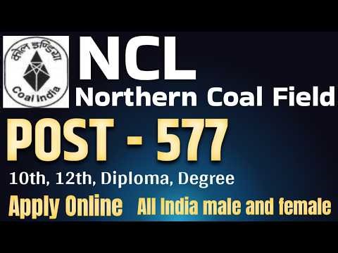 NCL vacancy 2026 | NCL hemm operator new vacancy 2026 | paramedical staff recruitment |