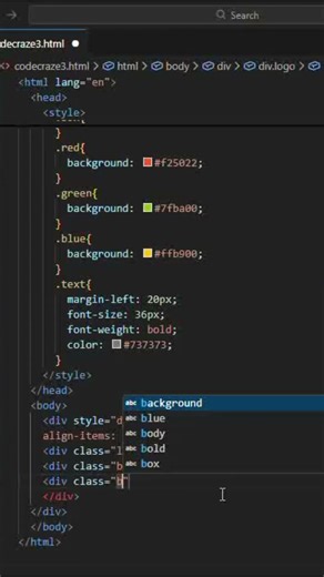 Microsoft Logo Using HTML & CSS | Pure CSS Logo Design #shorts