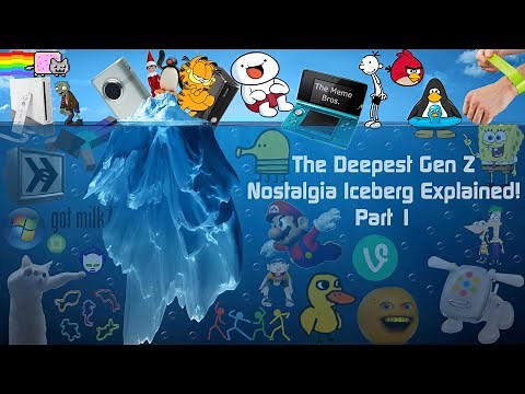 Let’s Get Nostalgic! | The Deepest Gen Z Nostalgia Iceberg Explained! Part 1