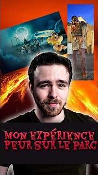 MON EXPÉRIENCE "PEUR SUR LE PARC" #parcasterix #horreur #halloween