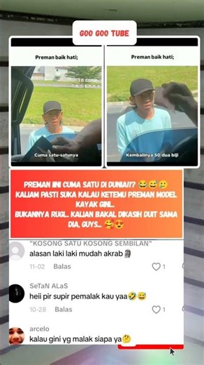 Bukan Preman Pensiun, Tapi Preman Baik Hati #shorts #sopirtruk #viral