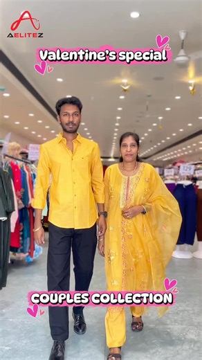 AELITEZ CLOTHING KARAIKAL on Instagram: "LIMITED STOCKS ✨COUPLE COLLECTION - VALENTINES SPECIAL✨- AELITEZ CLOTHING✨ ✨ Classy & Chic • Confidence level: Selfie with no filter. • Keeping it classy, never trashy. • Simplicity is the keynote of all true elegance. • Life isn’t perfect, but your outfit can be. • Standard of style: Elevated. 💃 Newly Launched & Ready to Shine! 🌈 Vibrant Colours • Trendy Designs • Premium Quality 💎 🔥 Add a Sparkle to Your Style with Our Latest Collection! 🛍️ Availab