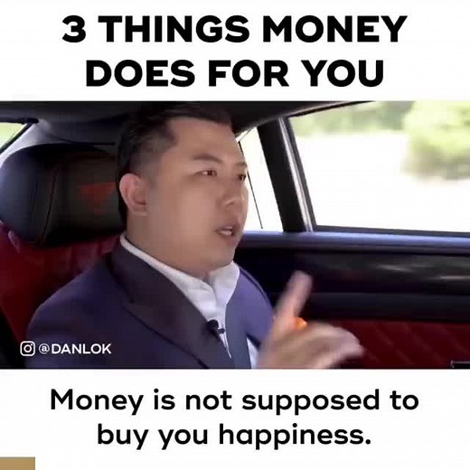 3 Things Money Does for You | Dan Lok Millionaire Mindset Success Advice