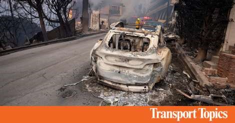 Burning Teslas in L.A. Add to Toxic Mix Hindering Cleanup - TT