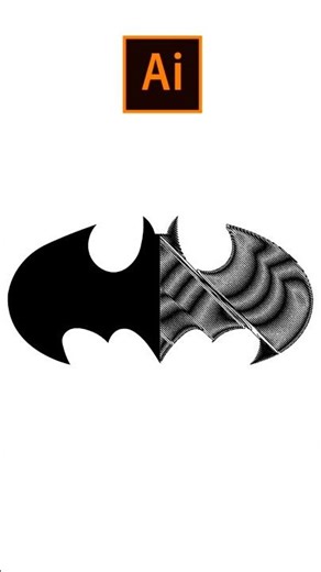 How to Create a Realistic Sketch Effect in Adobe Illustrator | Easy Tutorial #shorts