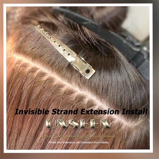 Invisible Hair Extensions on TikTok