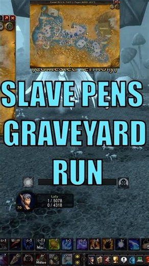 Slave Pens graveyard run quick guide. #worldofwarcraft #wowclassic #wowtbcclassic #guide #gaming