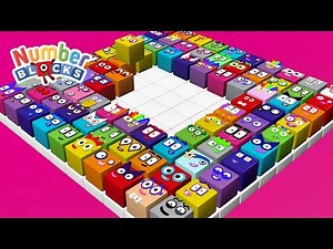 Let’s Count 1 to 100 for Toddlers & Kids | Play & Learn with Cute Block Characters