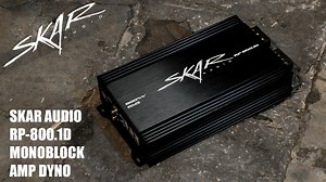 Check out the official Skar Audio RP-800.1D amp dyno video! >> www.skaraudio.com