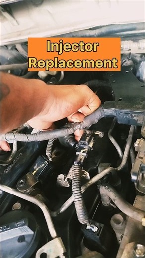 Injector Replacement Process #car #viral #shorts
