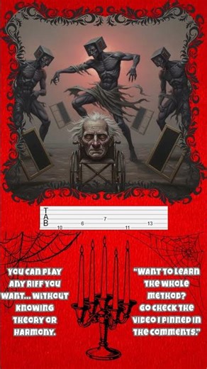 Play Any Riff You Want — No Theory Needed #MusicTheory #ChordProgression #GuitarLessons #metalmusic