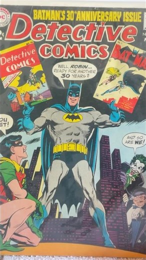 Batman 1969 DC Comics 30th Anniversary ( penguin, and Joker appearance)