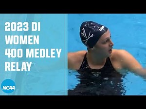 Women's 400-yard medley relay | 2023 NCAA swimming championships