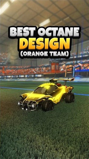 Octane Design (Orange Team) #57 #RocketLeague #RocketLeaguePresets #RocketLeagueDesigns