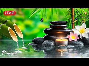 🔴 Spa Music 24/7, Stress Relief Music, Relaxation Music, Massage Music, Sleep Music, Waterfall