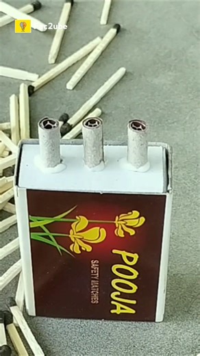 Matchboxes were made into a new kind of matchbox 😱