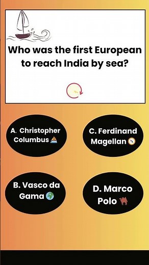 Who First Reached India by Sea? 🌍 Most People Get This Wrong