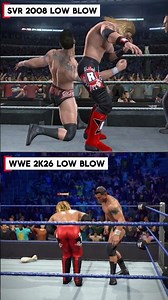 WWE 2K26 vs SVR 2008 Ft.Low Blow ! 💀