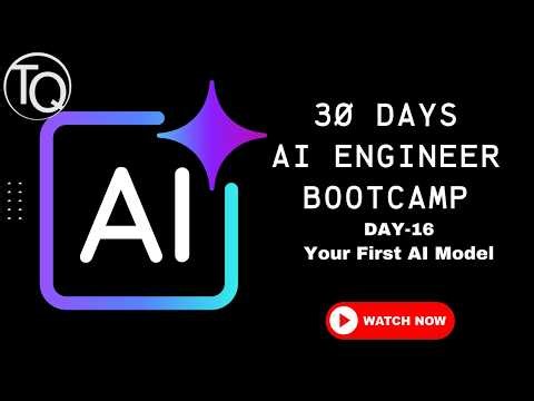 Your First AI Model - Teaching a Computer to Recognize Numbers : Free AI Engineering Bootcamp