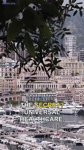 Why Monaco Lives Longer Than Anywhere Else on Earth (86.5 Years) #Shorts