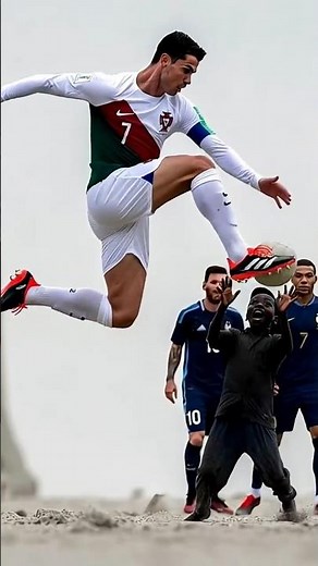 CR7-Level Jump! This Skill Is Out of This World 😳🔥 #football #shorts