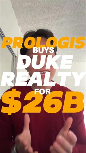 Youwei Fan on Instagram: "Prologis dropped $26B on warehouses most people never think about. While everyone chased “AI stocks,” they quietly bought the pipes of e-commerce – modern, infill logistics hubs in LA, New Jersey, Dallas, Atlanta and more. This Duke Realty deal wasn’t just a REIT merger – it was a land grab for the best warehouse dirt in America, and the future rent growth baked into it. If you want more breakdowns of the biggest industrial & data-center bets shaping the new economy, fo