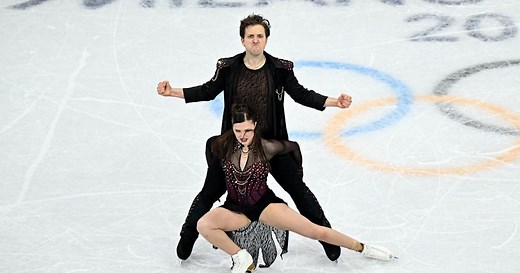 Carreira and Ponomarenko skate club-inspired rhythm dance