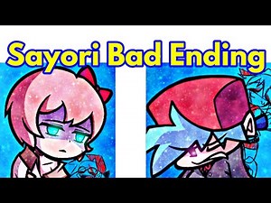 Friday Night Funkin' VS Sayori Bad ending | Doki Doki Literature Club! (FNF Mod/Hard)