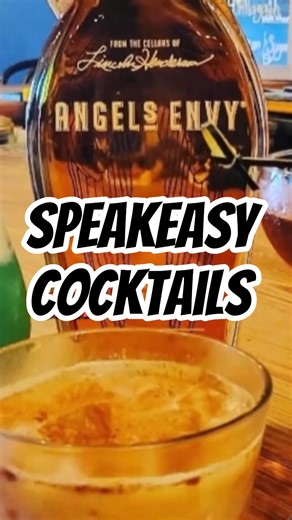 Speakeasy Cocktails!! Gigglewaters Safety Harbor FL